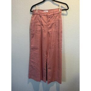 Evereve Dusty Rose Straight-Leg Pants